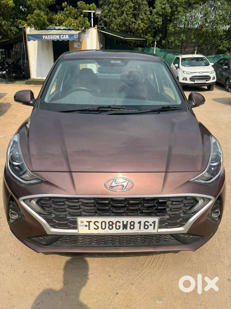 Hyundai Aura Sx 1.2 Petrol, 2021, Petrol