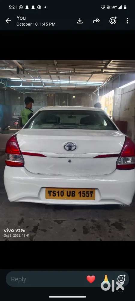 Toyota Etios Diesel 2017 1st Owner