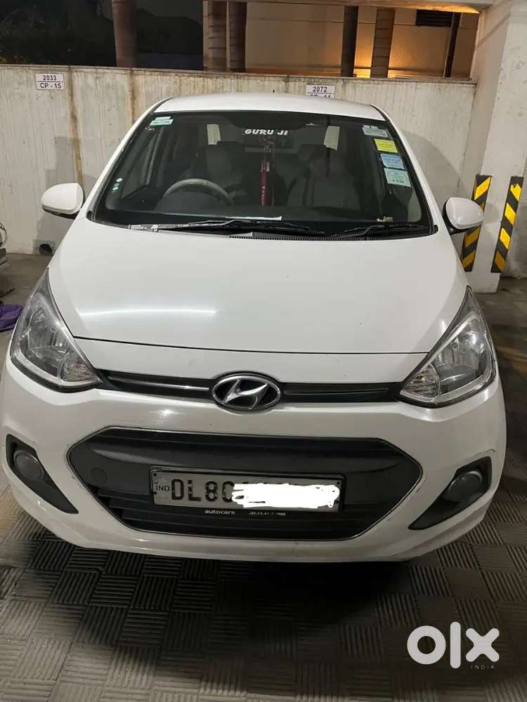 Dl Registered- Hyundai Xcent S(o) 2015 Cng & Petrol Well Maintained