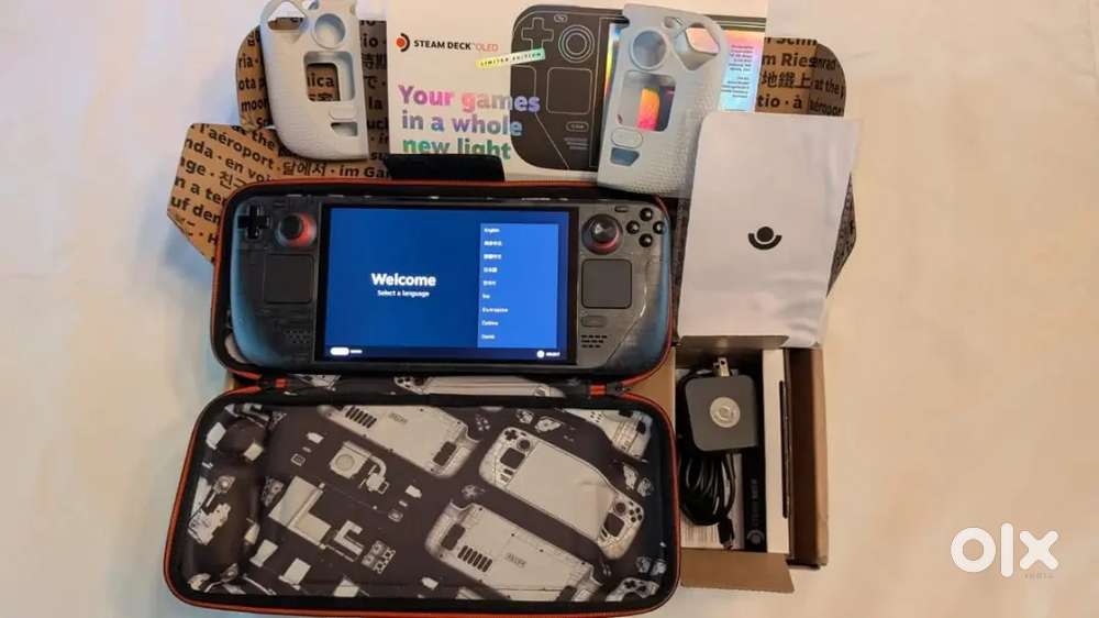 Limited Edition Steam Deck OLED 1TB SSD (Orange) – Open Box – Like