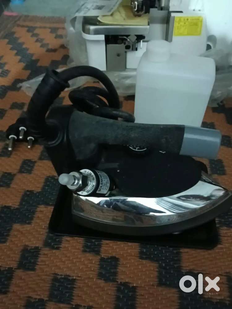 Jack steem press and clothes cutting machine (new)
