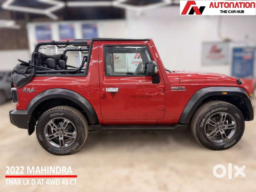 Mahindra Thar 2.2 Lx Convertible Diesel At 4 Str, 2022, Diesel