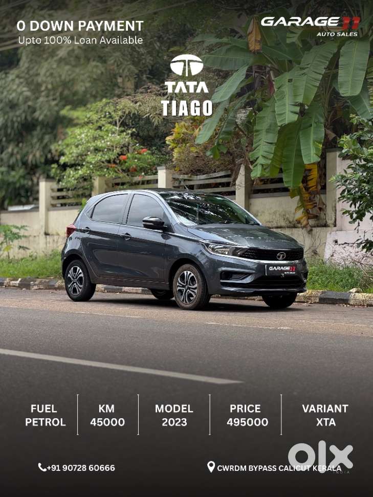 Tata Tiago 1.2 Revotron Xta, 2023, Petrol