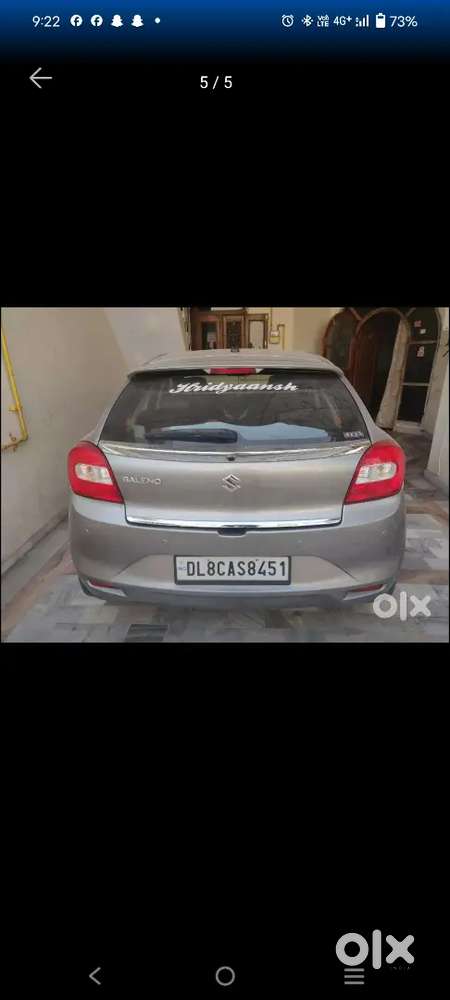 Baleno 1.2 Zeta 2017 Year
