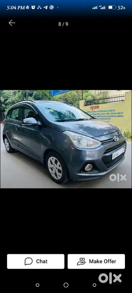 Hyundai Grand I10 2015 Lpg 60000 Km Driven And Petrol