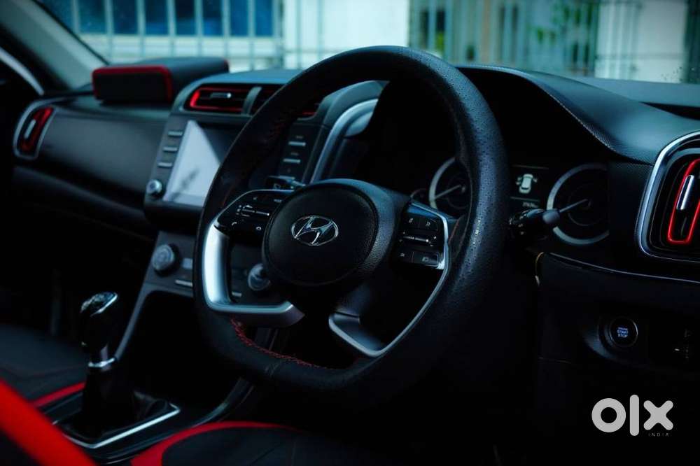 Hyundai Creta 1.5 S Plus Knight Petrol Dual Tone, 2022, Petrol