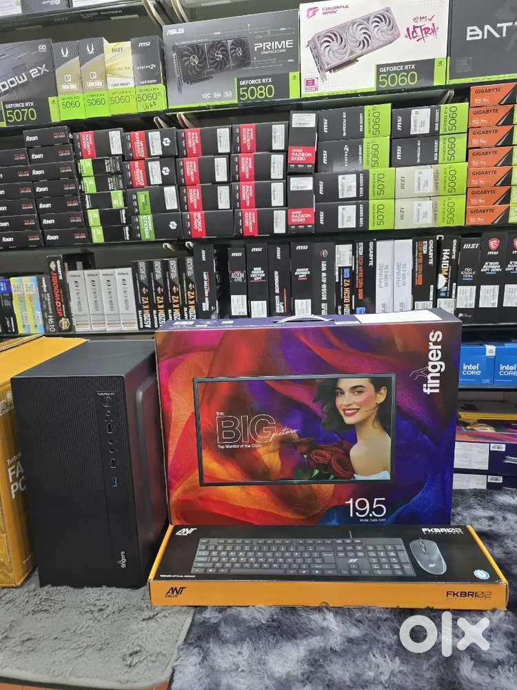 i3 6th Gen Full PC Set | 19 Monitor | 8GB RAM | 256GB SSD