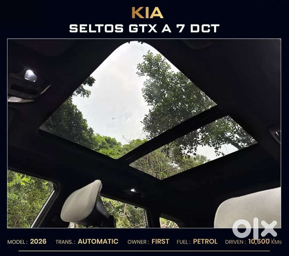 Kia Seltos Gtx Plus 1.5 Turbo Petrol Dct, 2026, Petrol
