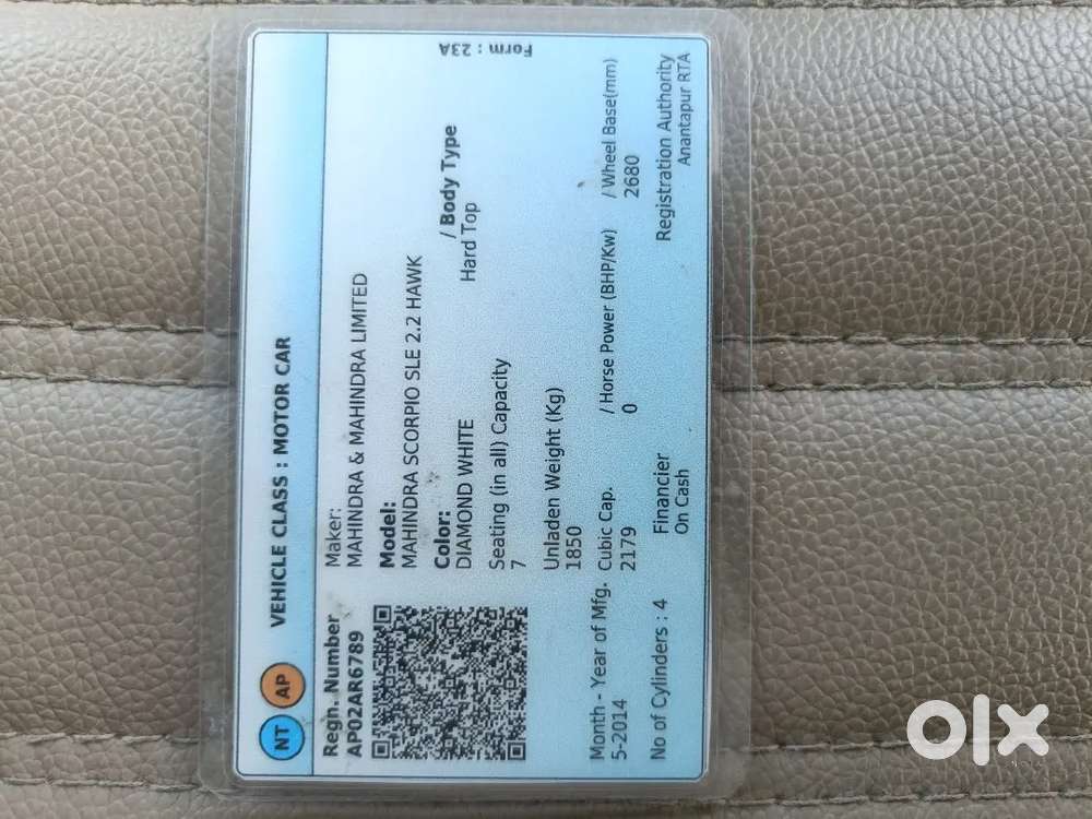 Mahindra Scorpio 2014 Model
