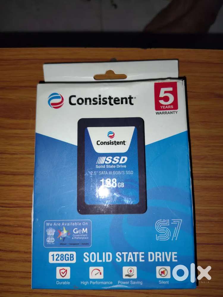 Consistent 128GB SATA SSD  Brand New  Sealed Pack