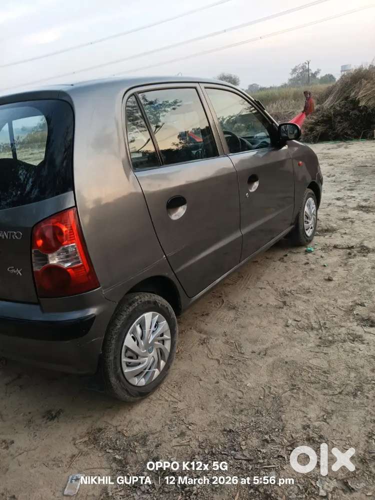 Hyundai Santro Xing 2013 Model Cng On Paper Ha Lucknow Transfer Hai
