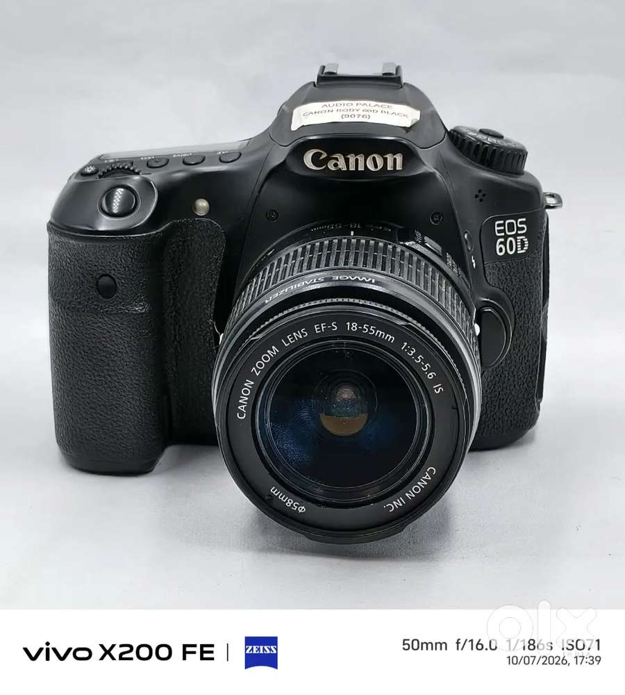 Canon camera 60D with 18-55mm Lens Good Condition At Juketeq