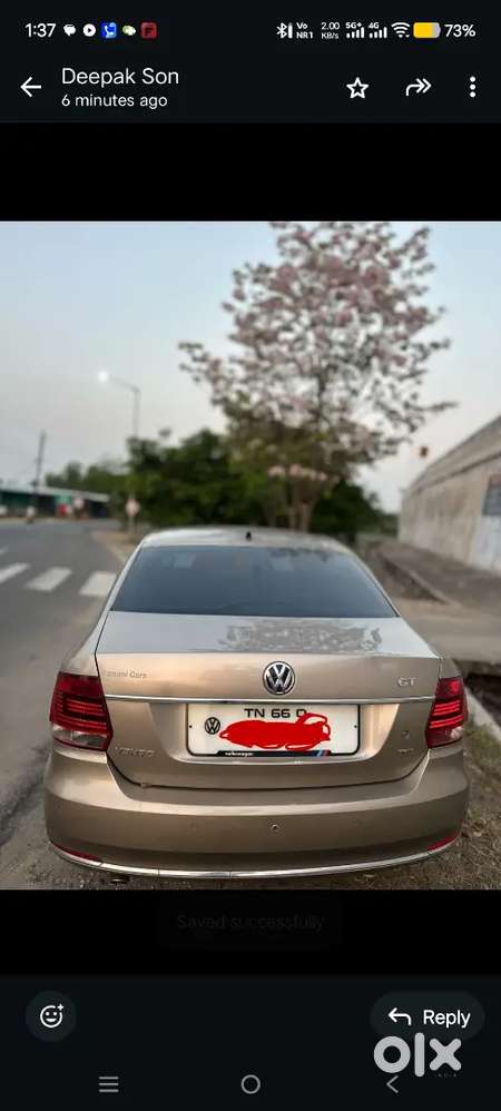 Volkswagen Vento 2015 Petrol Good Condition