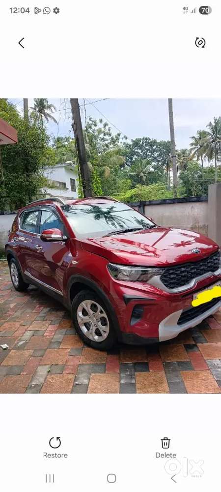 Kia Sonet 1.2 Hte Petrol Manual 2021 Model . Led Screen, Back Camera ,