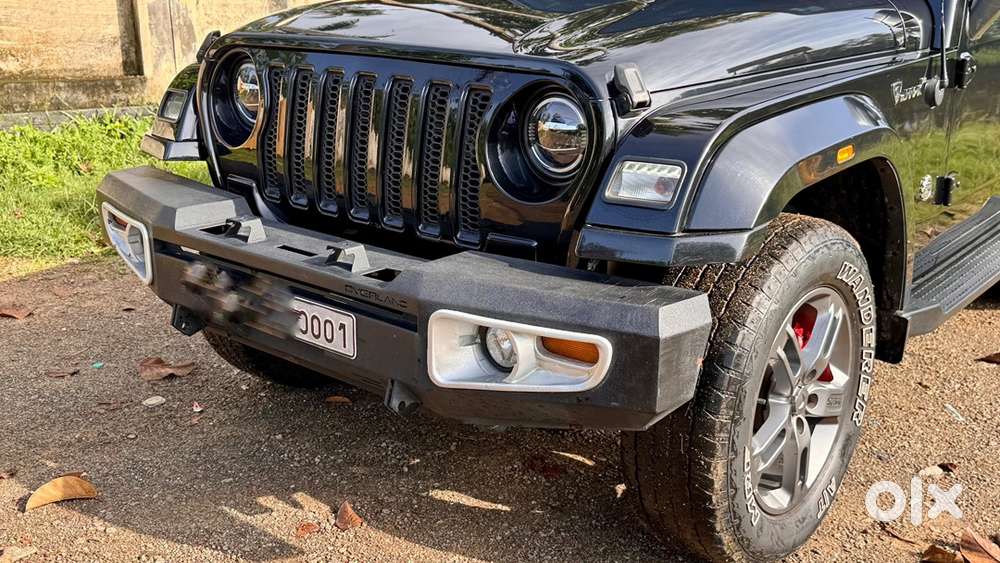 Mahindra Thar Lx 2022. Prime Reg 0001 Ceramic Coated Iron Bumbers