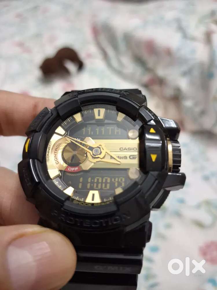 Black Gold G Shock Gba 400 Bluetooth Casio G-Shock Bluetooth G'MIX