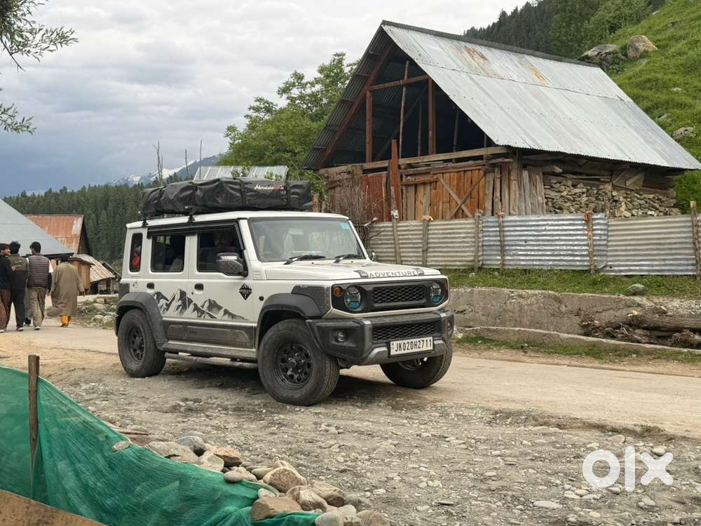 Suzuki Jimny With Rooftop Tent And Jerrycan+at Tyres And Many Upgrades