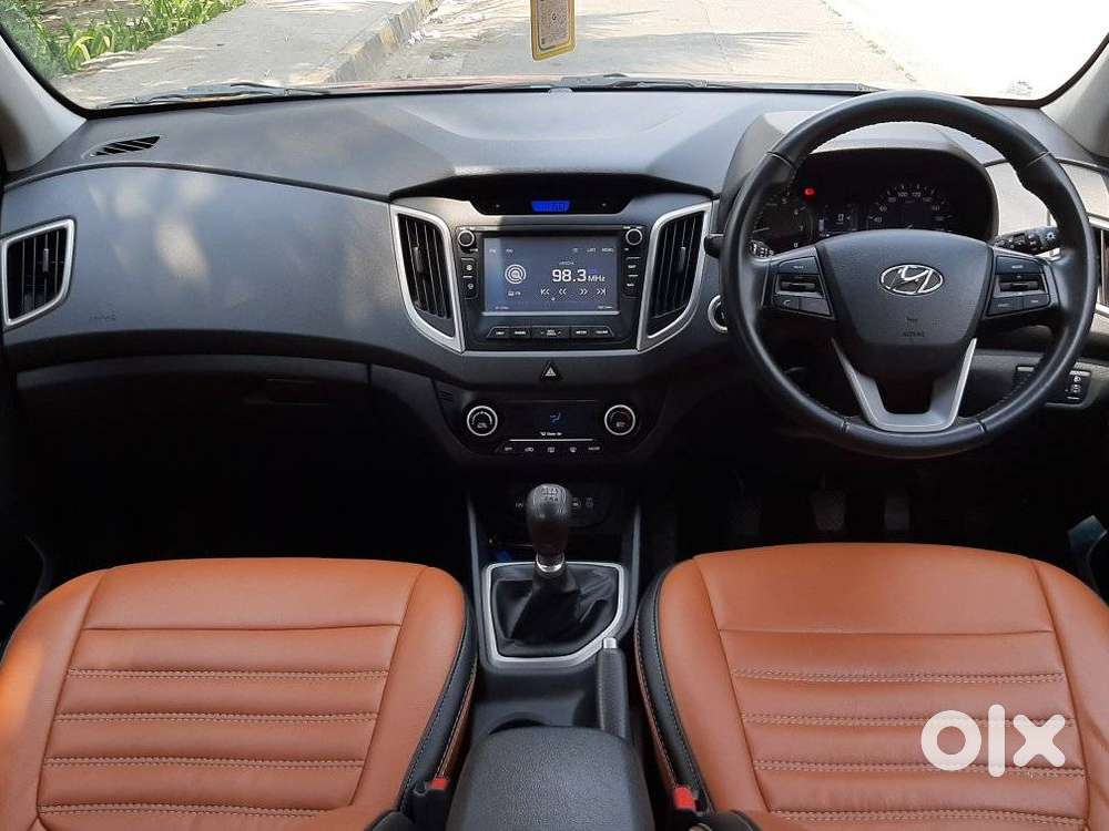Hyundai Creta Sx Plus 1.6 Dual Tone Vtvt, 2017, Petrol
