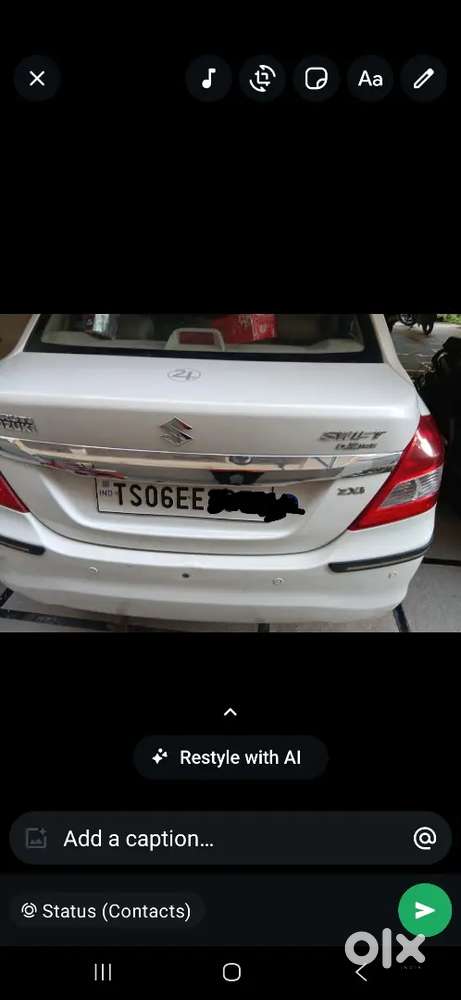 Maruti Suzuki Dzire 2015 With 48600 Km