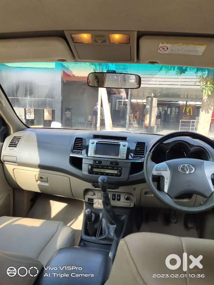 Toyota Fortuner Diesel Manual 2012