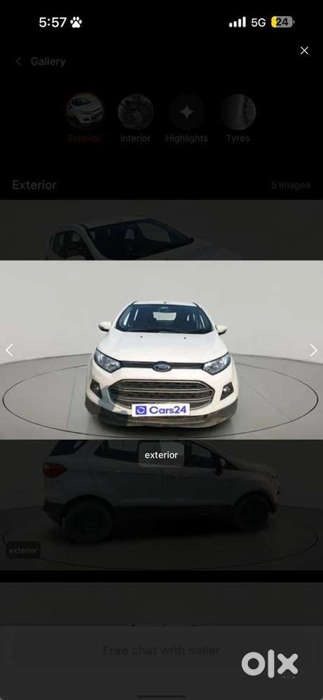 Ford Ecosport 2017 Diesel Well Maintained