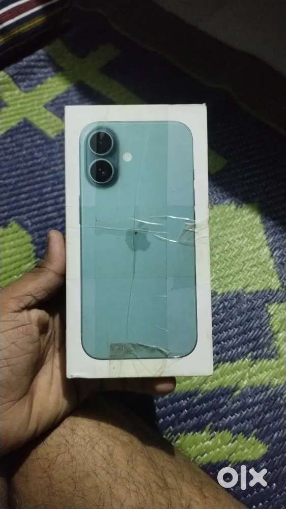 iPhone 16 (128GB) Teal - Under Apple Warranty | Box & Cable