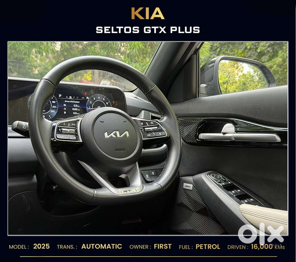 Kia Seltos Gtx Plus 1.5 Turbo Petrol Dct, 2025, Petrol