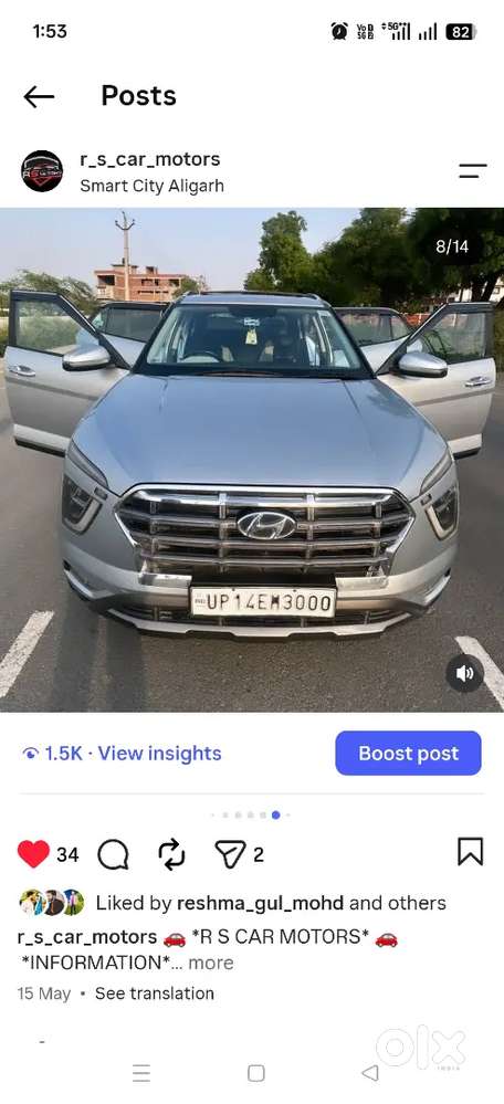Hyundai Creta Diesel Sx 2020