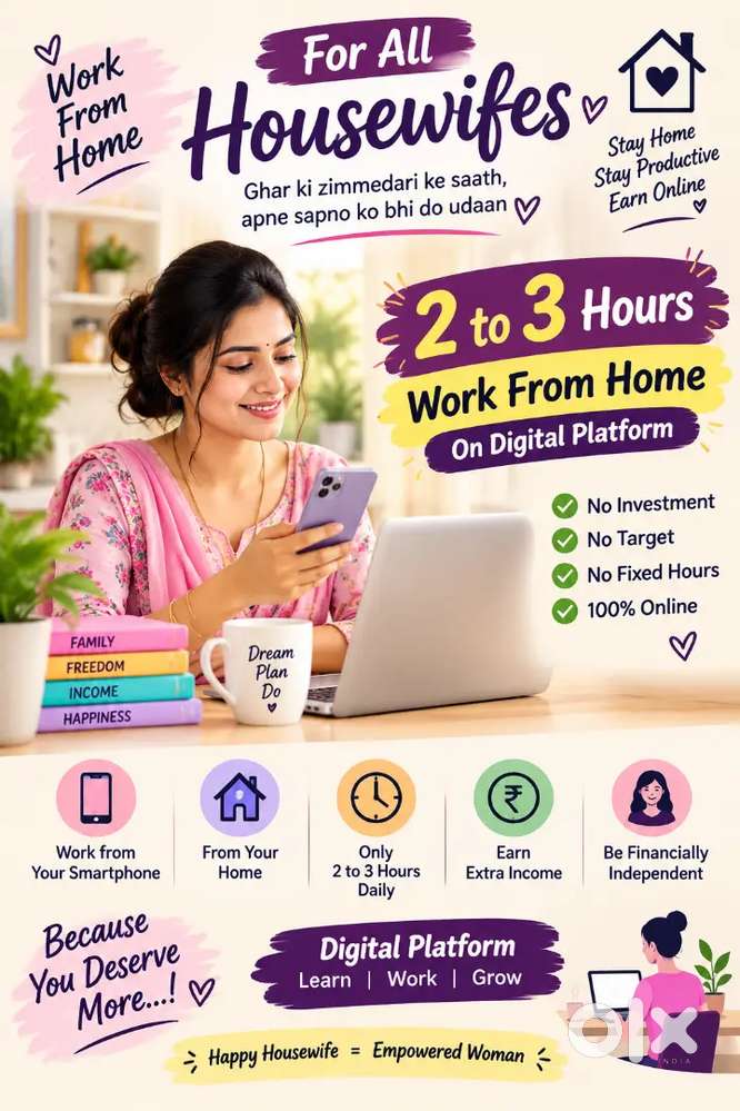 Work with your smartphone best work for housewife and girls
