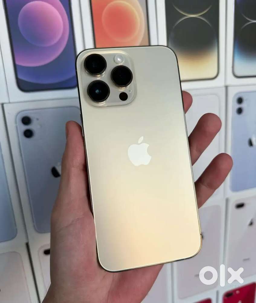 IPHONE 14PROMAX GOLD COLOUR 256GB  BUY WITH BILL BOX