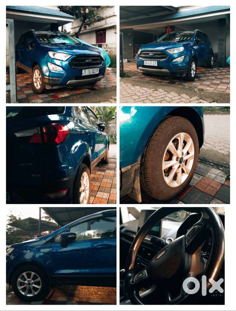 Ford Ecosport Titanium 2018,lightning Blue