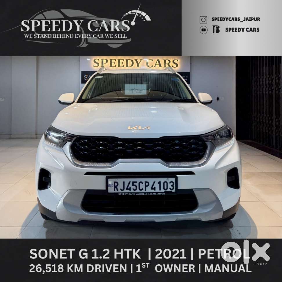 Kia Sonet 1.2 Htk, 2021, Petrol