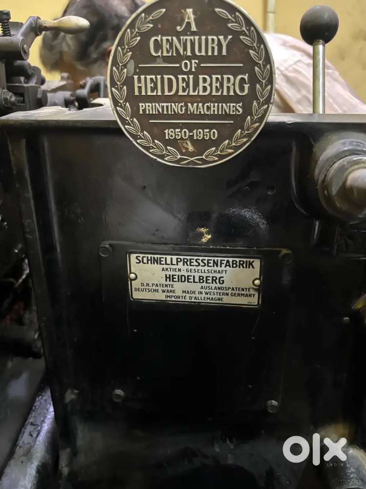 Heidelberg printing machine