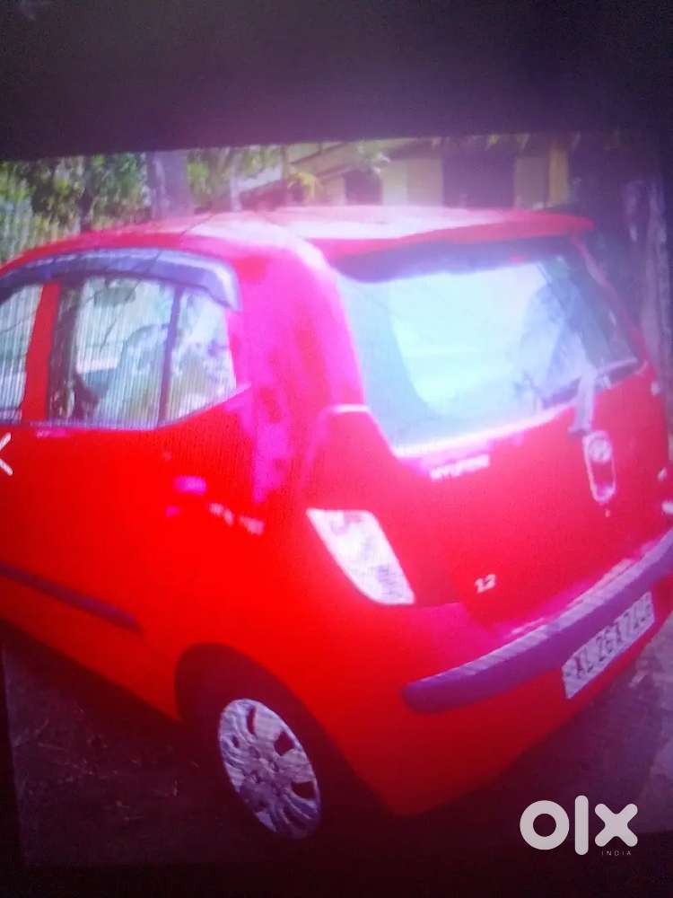 Hyundai I10 1.2 Kappa Sports 2010 Model Red Colour Car