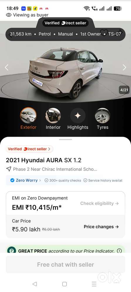 Second Highest Model Sx