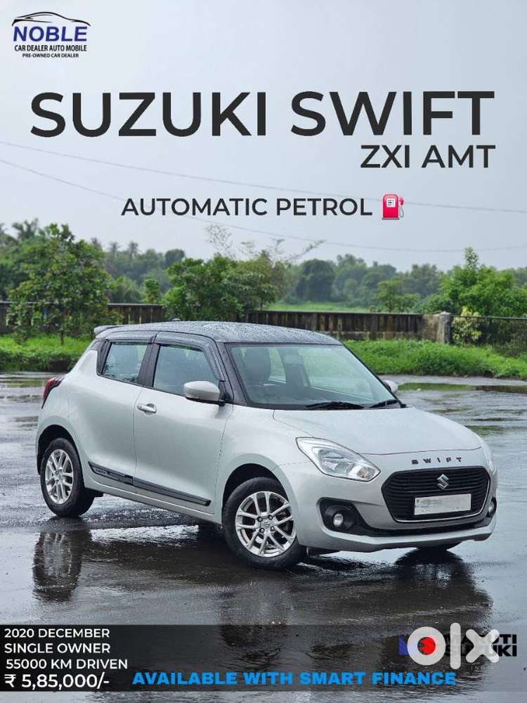 Maruti Suzuki Swift Zxi Plus Amt Dual Tone, 2020, Petrol