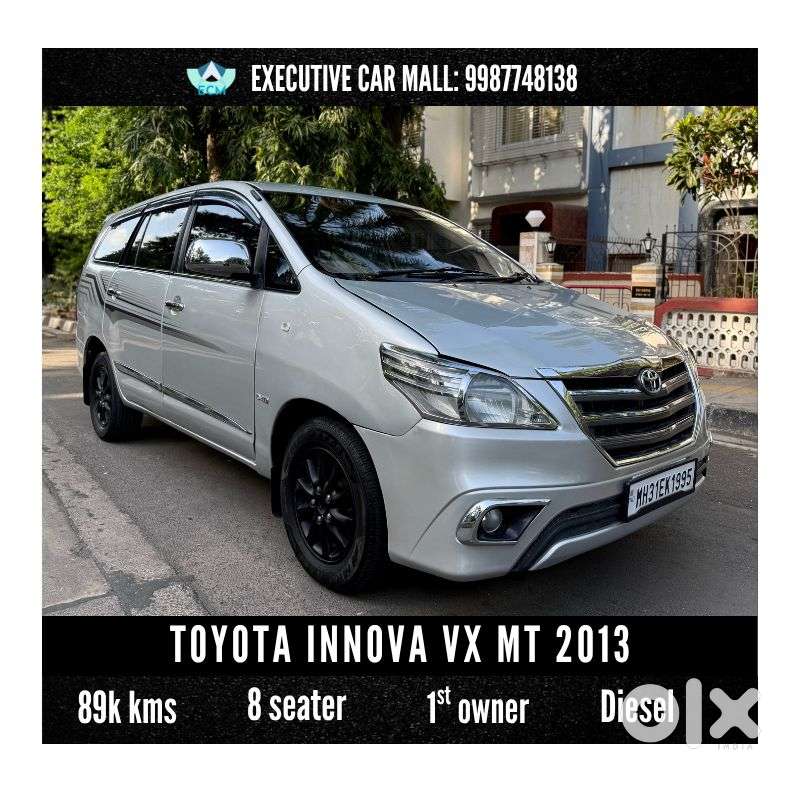 Toyota Innova 2.5 Vx 8 Seater Bs Iv, 2013, Diesel