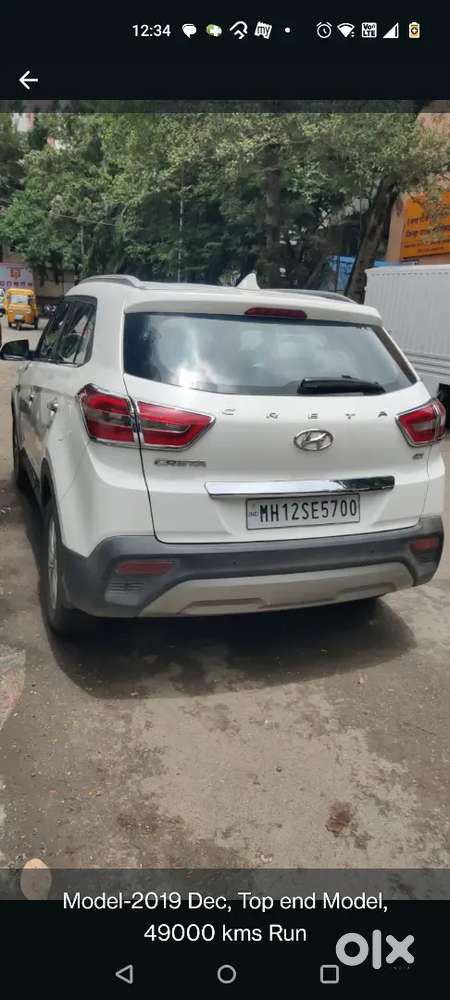Hyundai Creta 1.6 Top Model 2019 Dec