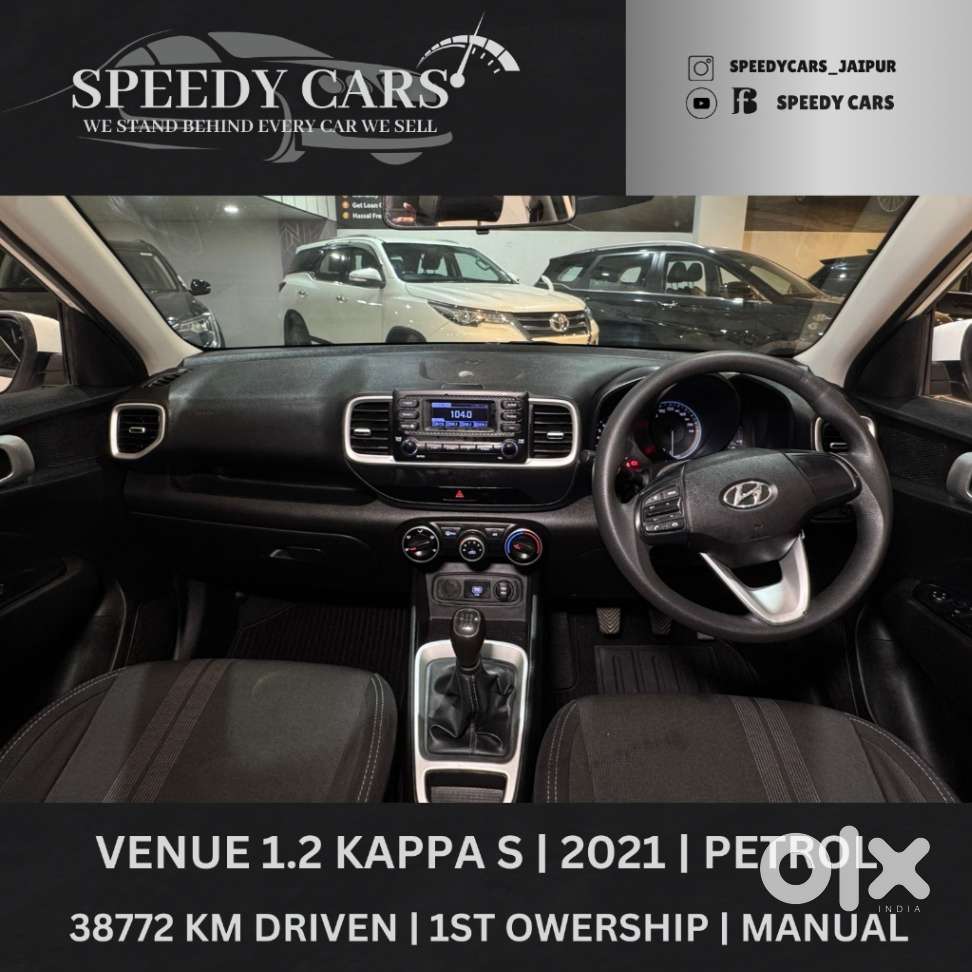 Hyundai Venue S Mt 1.2 Kappa, 2021, Petrol