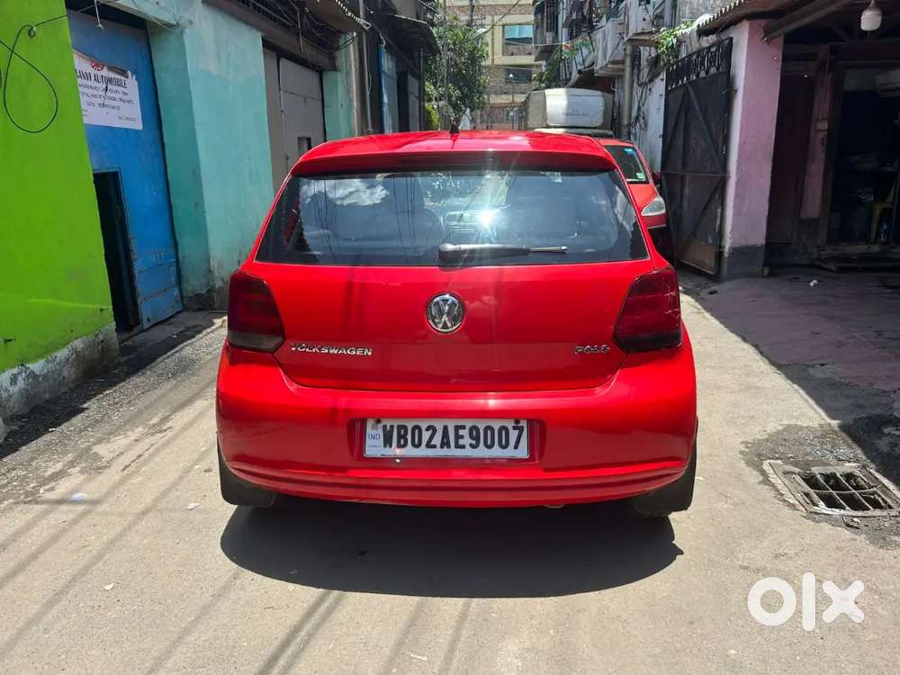 Wb Plate Red 2014 Polo Petrol
