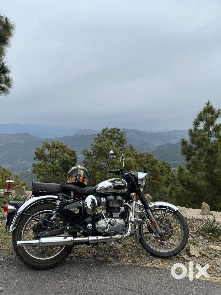 RE CLASSIC 350 CHROME BLACK(2020)WITH ALL TERRAIN TYRES,COMPANY