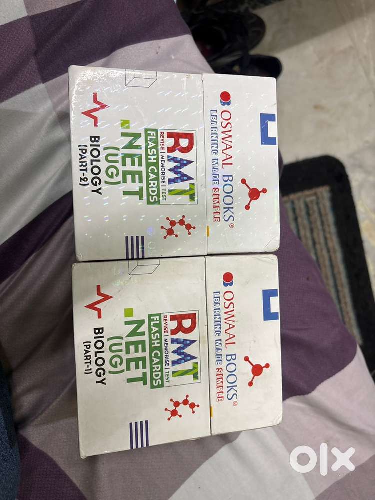 Oswaal books RMT flashcards Biology Neet UG