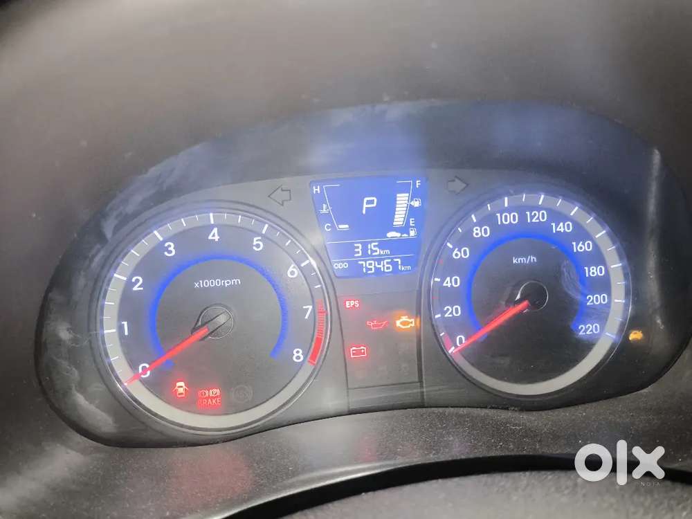 Hyundai Verna Automatic 2016 Petrol 79400 Km Driven