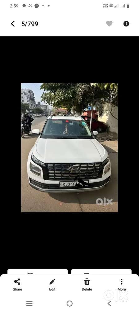 Hyundai Venue Sunroof Last 2024 Modl Shorum Condition
