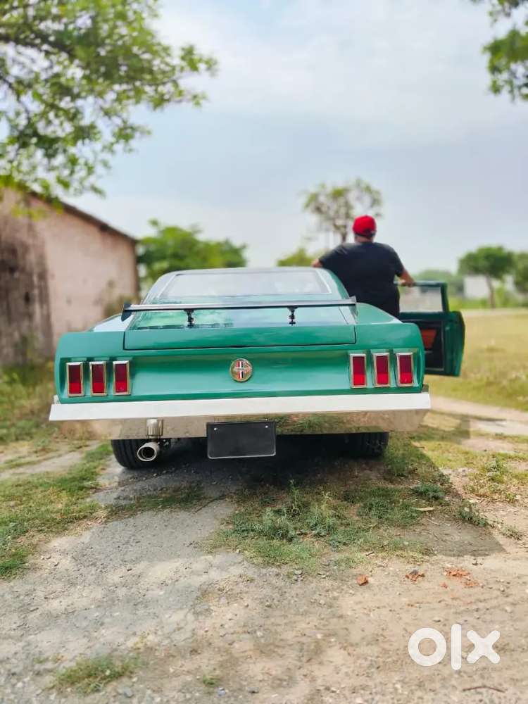 Ambassador Modified Into Classic Mustang