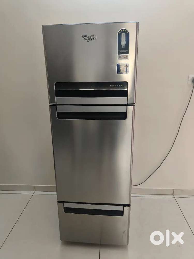 Whirlpool 215L Frost Free Triple Door Refrigerator Working Condition