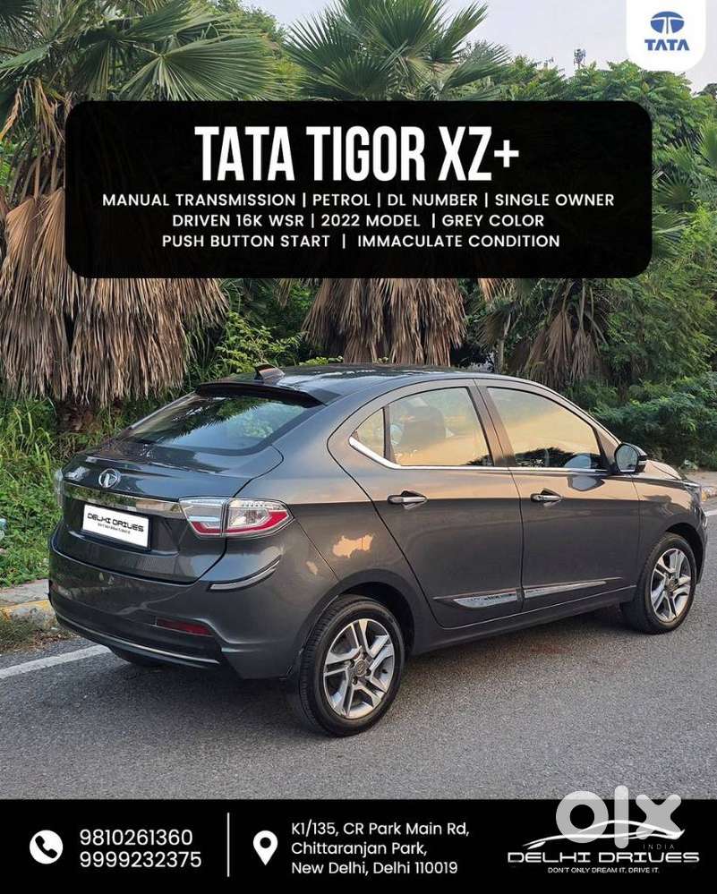 Tata Tigor 1.2 Revotron Xz Plus, 2022, Petrol