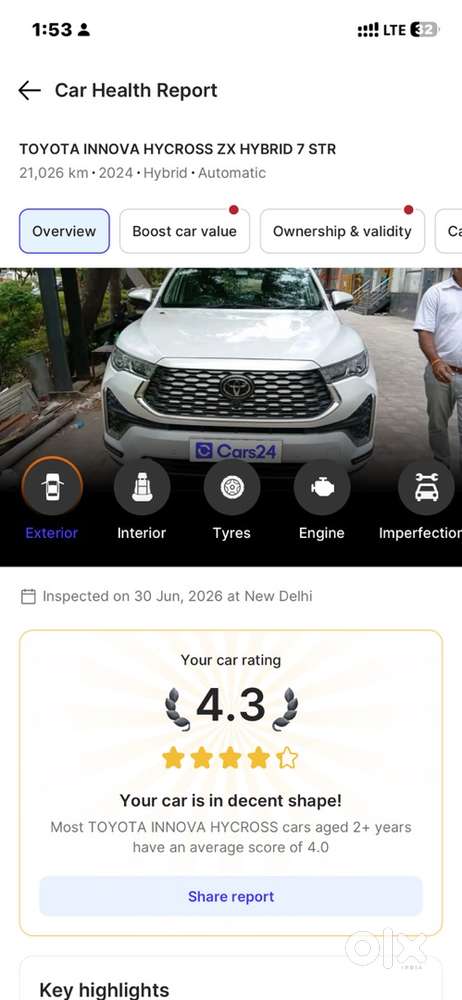 Toyota Innova Hycross 2024