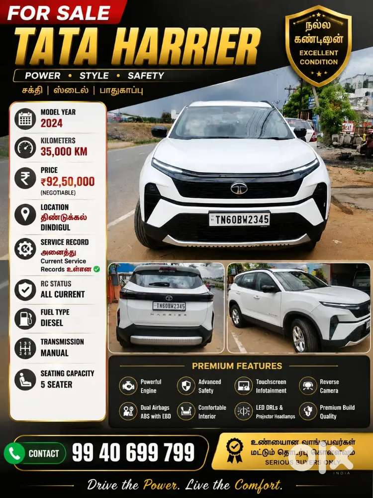 Tata Harrier 2024 Diesel Manual