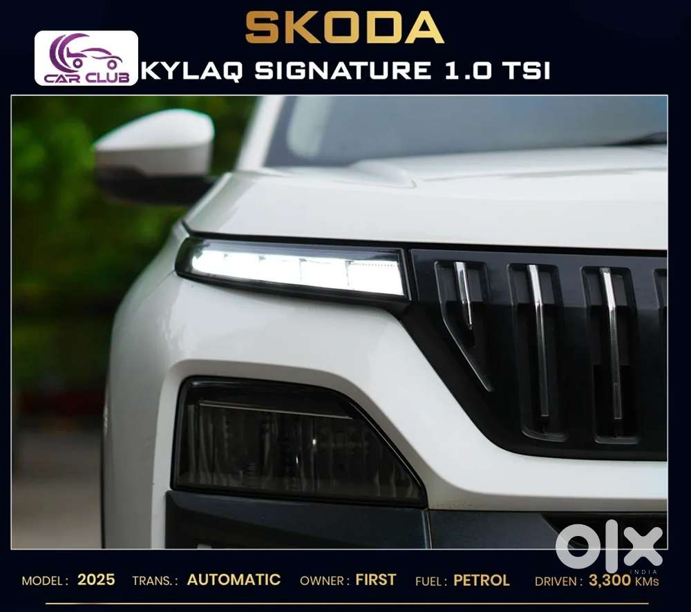 Skoda Kylaq Signature At, 2025, Petrol